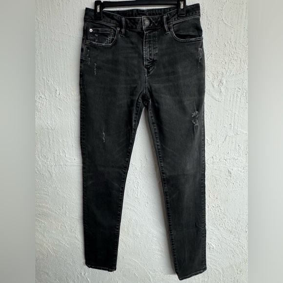 American Eagle Outfitters Other - Men's American Eagle Next Level Flex Skinny Black Denim Jeans Size 32